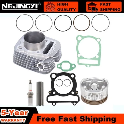 For Yamaha Kodiak Big Bear 350 YFM350X Cylinder Piston Gasket Top End Kit Set - Imagem 1 de 4