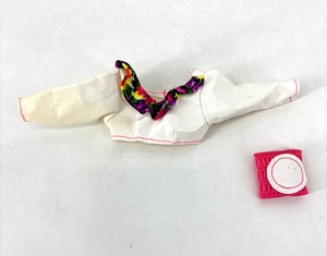 Top Barbie Rollerblade Mattel 1991 bianco #2214 e rosa gomito o ginocchiera - Foto 1 di 9