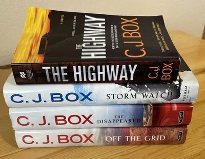 CJ Box 4 Books Joe Pickett / Cody Hoyt - Image 1 of 4