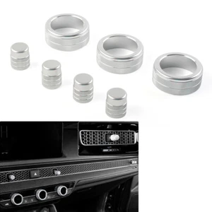 Schalter Knauf Ring Abdeckung Verkleidung silber für Honda Civic 11th 2022+ für CRV 2023-2024 - Bild 1 von 9