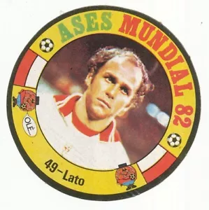 049 SEITE # POLEN POLSKA WM 82 KARTEN ASS Mundial 82 REYAUCA - Bild 1 von 1