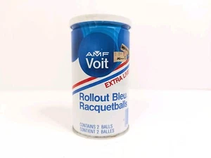 AMF Voit Rollout Blue Racquetballs Extra Lively 47P098 Sealed New - Picture 1 of 24