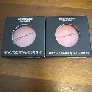 X2 New MAC Powder Blush BLUSHBABY 100% Authentic - Picture 1 of 3