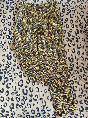 Pantalones Vintage Años 80 Estampado Tigre Talla 10/12 Foto 1 de 4