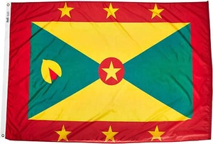 Grenada Flagge 12" x 18" Annin 192990 NYL-GLO Qualität Hergestellt in den USA Kostenloser Expressversand - Bild 1 von 3