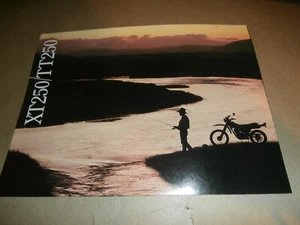 Original 1981 Yamaha XT250 TT250 Motorcycle Sales Brochure - Picture 1 of 6