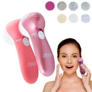 7 in 1 ELECTRIC FACIAL FACE SONIC SPA CLEANSING BRUSH BEAUTY CLEANSER EXFOLIATE