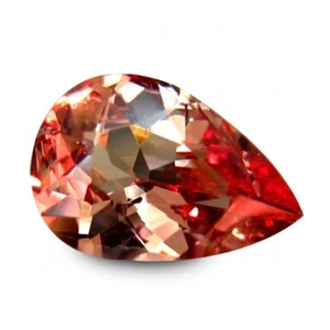 0.86 Cts | natural loose Color Change Garnet | Apricot Pear Shape Portuguese cut - Picture 1 of 5