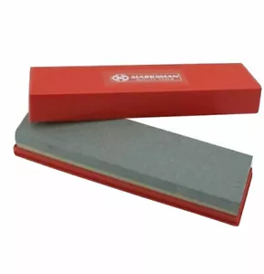 Knife Sharpening Stone 200mm Double Sided Sharpener Fine Medium Grit Whetstone - Picture 1 of 12