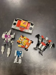 Vintage 1980s Hasbro Takara 5 G1 Transformers Figures - Picture 1 of 12