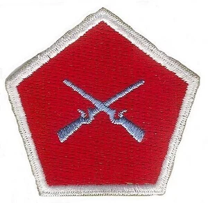 PARCHE DE RIFLES DEL QUINTO REGIMIENTO DEL EJÉRCITO DE ESTADOS UNIDOS (REPRODUCCIÓN) - Imagen 1 de 1