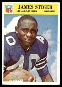 Philadelphia James Stiger 1966 Los Angeles Rams #103 - Imagen 1 de 2