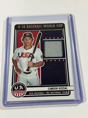 2023 USA S&S Camden Kozeal Relic RC #U18-CK - Image 1 of 2