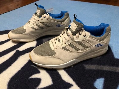 Nuevo Adidas Originales-tech-super Hombres G96500 Gris Claro-Azul Correr Zapatos Informales 13 Foto 1 de 4