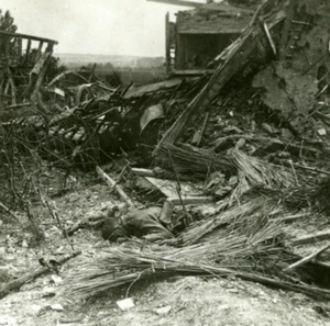 France WWI Curlu Freed Somme Battle Dead Soldier old SIP Photo 2 July 1916 - Picture 1 of 3