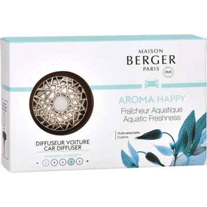 Juego de regalo difusor coche Maison Berger Paris - Aroma feliz frescura acuática 17 g - Imagen 1 de 1