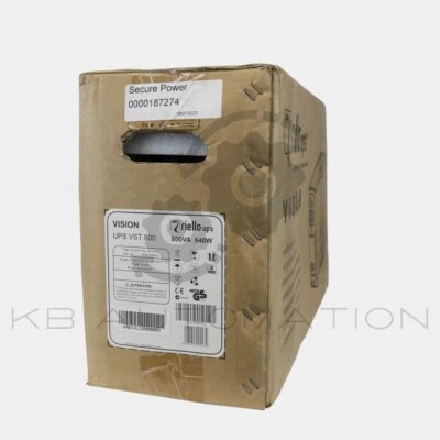 Riello UPS BVST8001RU 800VA Vision Tower Uninterruptible Power Supply, 640W - Image 1 of 4