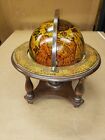 Olde World Globe with Zodiac & Astrology Signs, Made in Italy on Wooden Stand