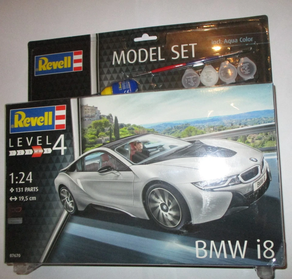 Revell 67670 1:24 Model Set BMW i8 Nuovo Conf. Orig. - Immagine 1 di 1