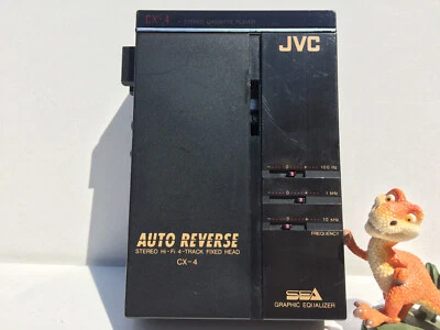 JVC CX-4 Cassette Player Walkman Cassette Player EQ Reverse Working All Foto 1 de 4