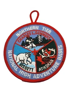 Northern Tier National High Adventure Bases Bissett Round Boy Scouts BSA Patch - Picture 1 of 5