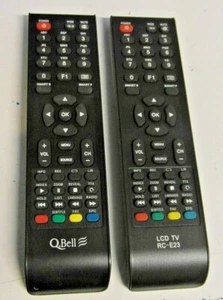 E23 Telecomando originale Qbell QXT24DD QXT37DD RC-E23 E-22 - Foto 1 di 1