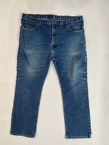 Dickies Jeans Mens 42X30 Blue Straight Denim 5 Pocket Jeans - Picture 1 of 3