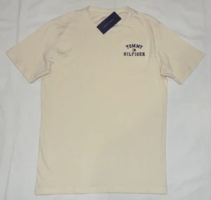 Tommy Hilfiger Boys' 100% Cotton Graphic T-Shirts Fog L (14/16) New - Picture 1 of 6