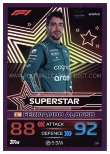 #284 FERNANDO ALONSO (F1 SUPERSTAR) TURBO PARALELO ATTAX 2023 - Imagen 1 de 1