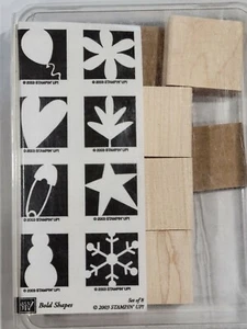 Stampin' Up - Bolds Shapes - Set di francobolli non montati, nuovi - Foto 1 di 2