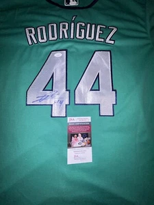 Julio Rodriguez Signed Jersey Seattle Mariners JSA COA - Picture 1 of 3