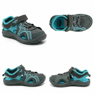 OshKosh B'Gosh Tempu Zapatos Agua Gris/Turquesa Niños Talla 9m. Lavable a máquina - Imagen 1 de 3