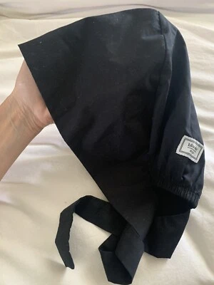 Blue Sky Scrubs Pixie Surgical Cap Black - Image 1 of 4