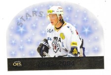 2003-04 CZECH OFS Inserts Gold #M16 Martin Cakajik  Bili Tygri Liberec