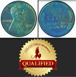 1913 NGC PR65 CMQ Approved! Spectacular Toning! 2,848 Minted! PROOF Lincoln Cent - Picture 1 of 5