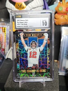 2021 CSG 10 Optik Tom Brady Champ ist hier #CH-1 🙂 SSP 🙂 Bucs - Bild 1 von 2