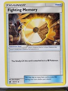 Fighting Memory 94/111 B1G1F - VLP - Crimson Invasion Sun Moon Pokemon Card - Picture 1 of 2