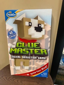 Games: "Thinkfun" Clue Master Logical Deduction Game. 8-Adult Single player - Picture 1 of 2