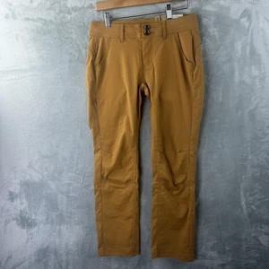 prAna Halle Straight Pants Women’s Size 4 Short Inseam 28” Earthbound Hiking NWT - Picture 1 of 13
