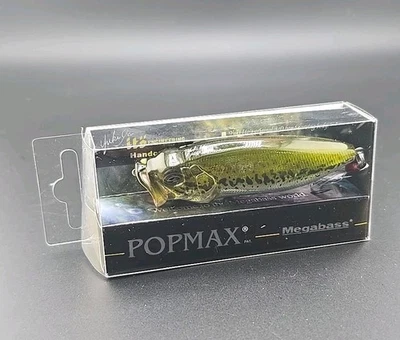 Megabass Yuki Ito Popmax USA pop max 3 1/4" 1/2oz bass popper gg bass - Image 1 of 4