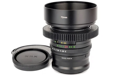 HELIOS 44m-4 2/58mm lens Sony E NEX  fx3 fx6 *TUNED FOR FILMMAKERS!* *MINT!* - Image 1 of 4