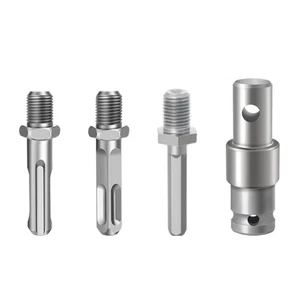 4 Schnittstellen Erdbohrer Adapter Werkzeug kompatibel mit Bohrhammer - Bild 1 von 28