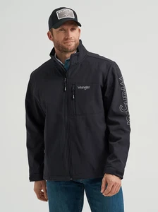 Men's Wrangler® Trail Black Jacket 112353408 - Picture 1 of 3