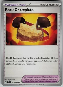 Rock Chestplate Uncommon SV01: Scarlet & Violet Base Set 192/198 NM - Picture 1 of 2