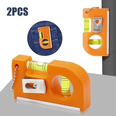 New Pocket Level Level Metal Chain Pocket Tool With Chain 2pcs Chain Hook - Image 1 of 4
