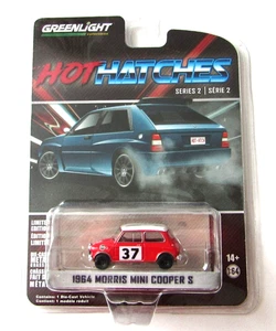 Greenlight 1964 Morris Mini Cooper S Monte Carlo Rally Car Hot Hatches 1:64 - Bild 1 von 2