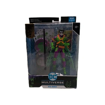 Boneco McFarlane Toys DC Multiverse Gold Label Red Robin Jokerized 7” NOVO 2023 - Imagem 1 de 4
