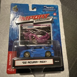 2004 1/64 Muscle Machines Import Tuner 2002 ACURA RSX - Picture 1 of 4