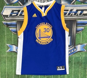 Golden State Warriors Stephen Curry Basketball Adidas Trikot Sleeve NBA Yth L 35 - Bild 1 von 3