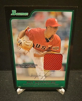 2006 Bowman Draft Picks & Prospects - Futures Game Gio Gonzalez #FG7 (MEM, RC) - Image 1 of 4